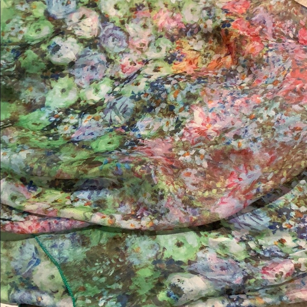 Watercolor scarf